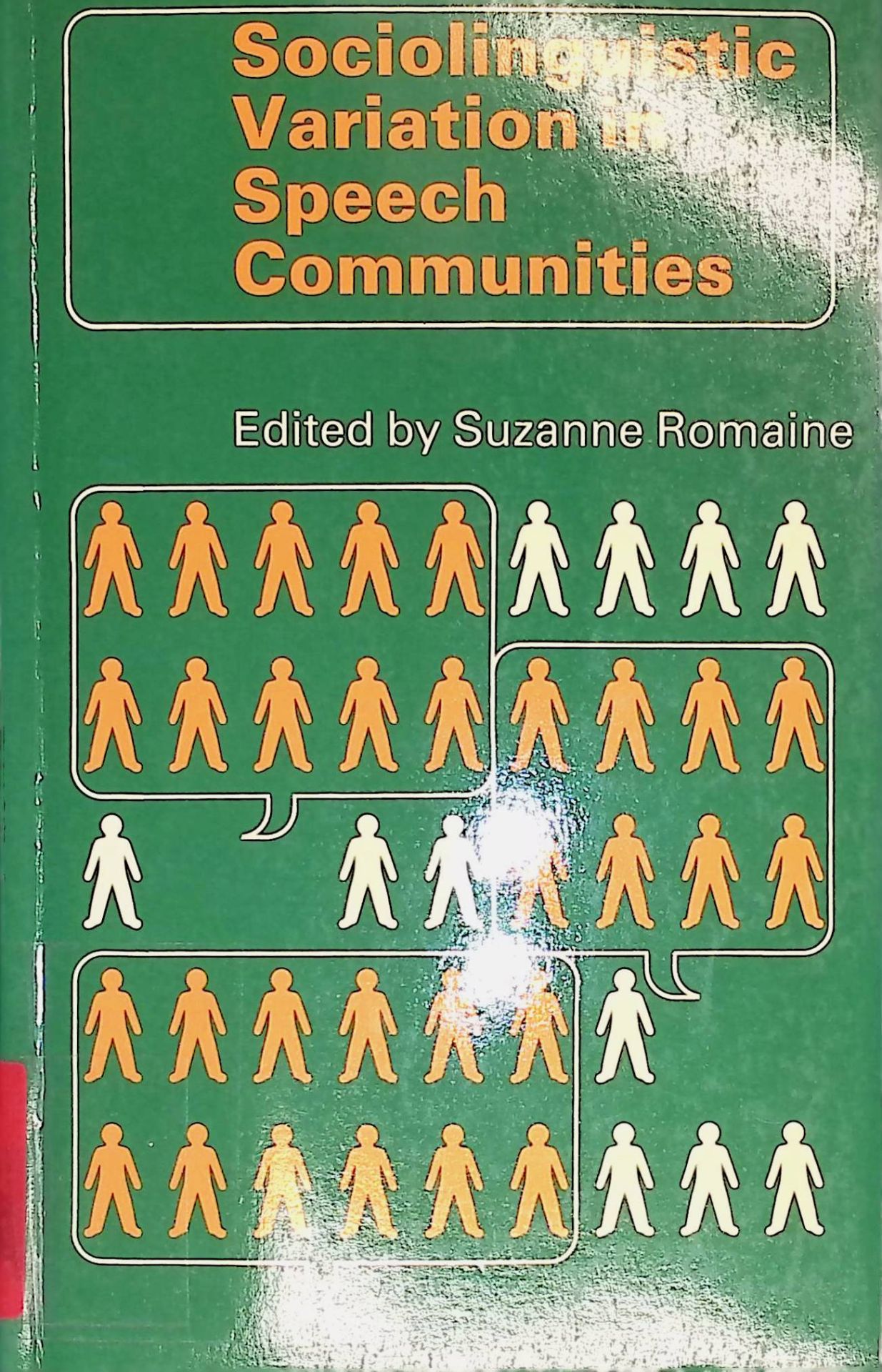 Sociolinguistic Variation in Speech Communities