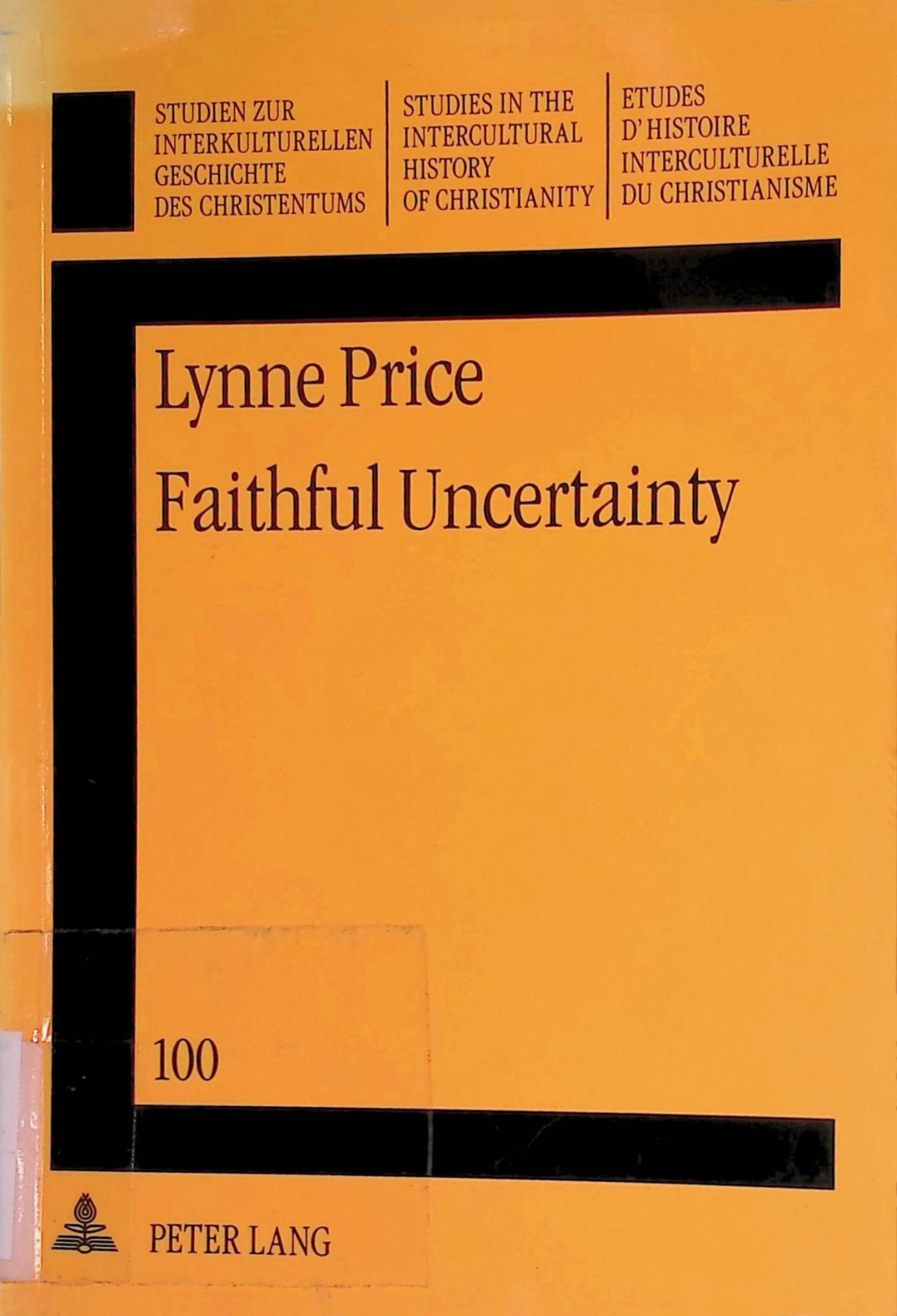 Faithful Uncertainty: Leslie D. Weatherhead's Methodology of Creative Evangelism