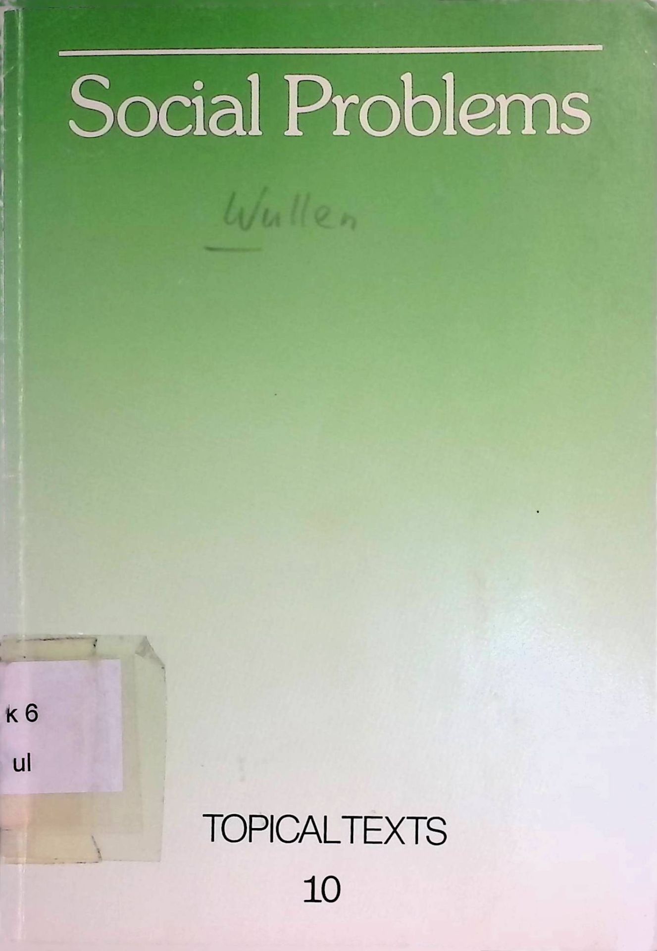 Social Problems Sachtexte für die Sekundarstufe II
