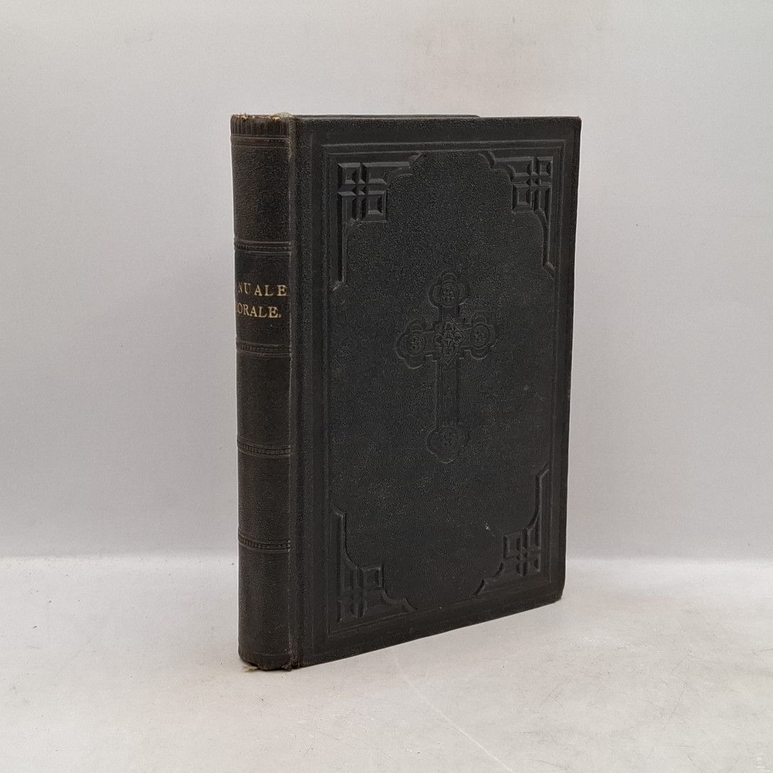 Manuale chorale. Handbuch der gebräuchlichsten Choralgesänge - Volksausgabe in Violinschlüssel mit weissen Noten zum Gebrauche der kathol. Kirchenchöre, Schule u. Seminarien. - (BEIGEBUNDEN: Dr. F. X. Haberl: Psalterium Vespertinum. Volksausgabe)