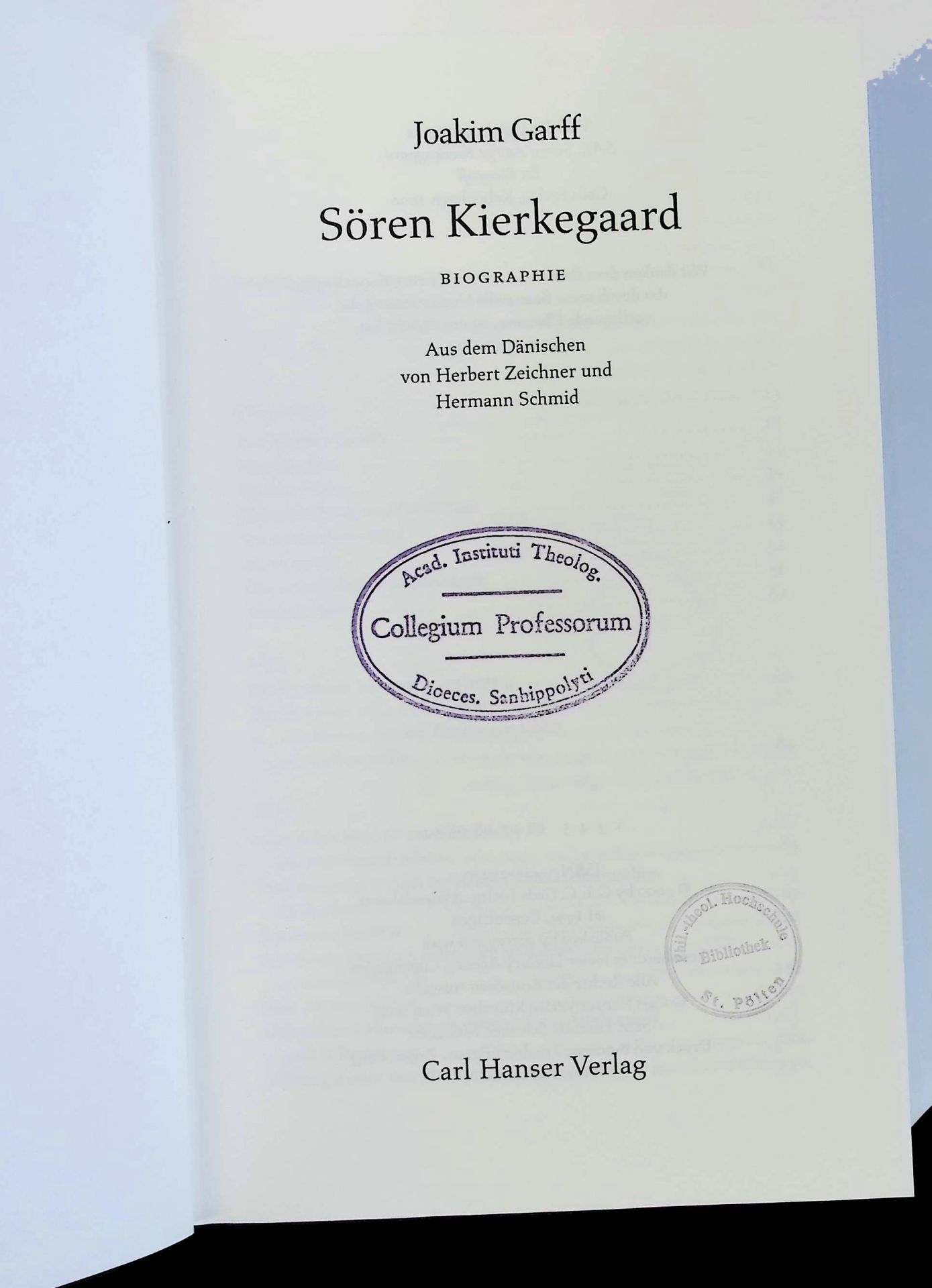 Sören Kierkegaard : Biographie