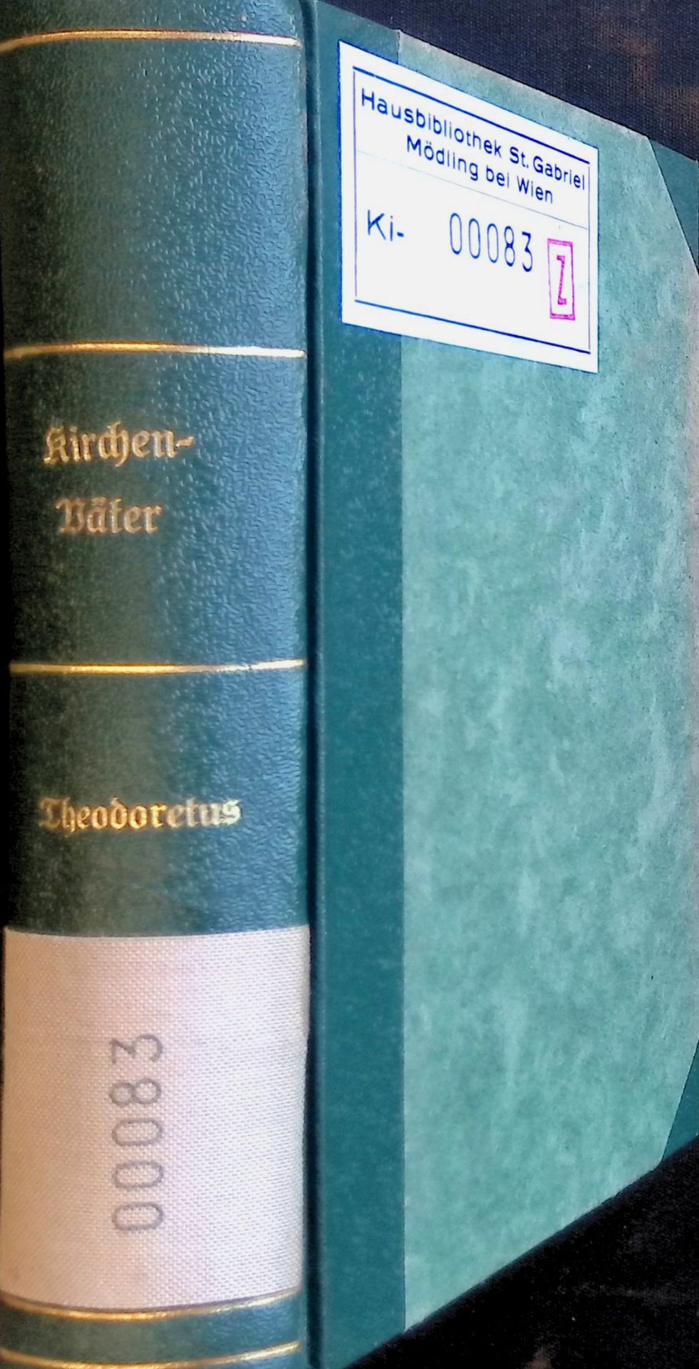 Ausgewählte Schriften des seligen Theodoretus, Bishofs von Cyrus, aus dem Urtexte übersetzt