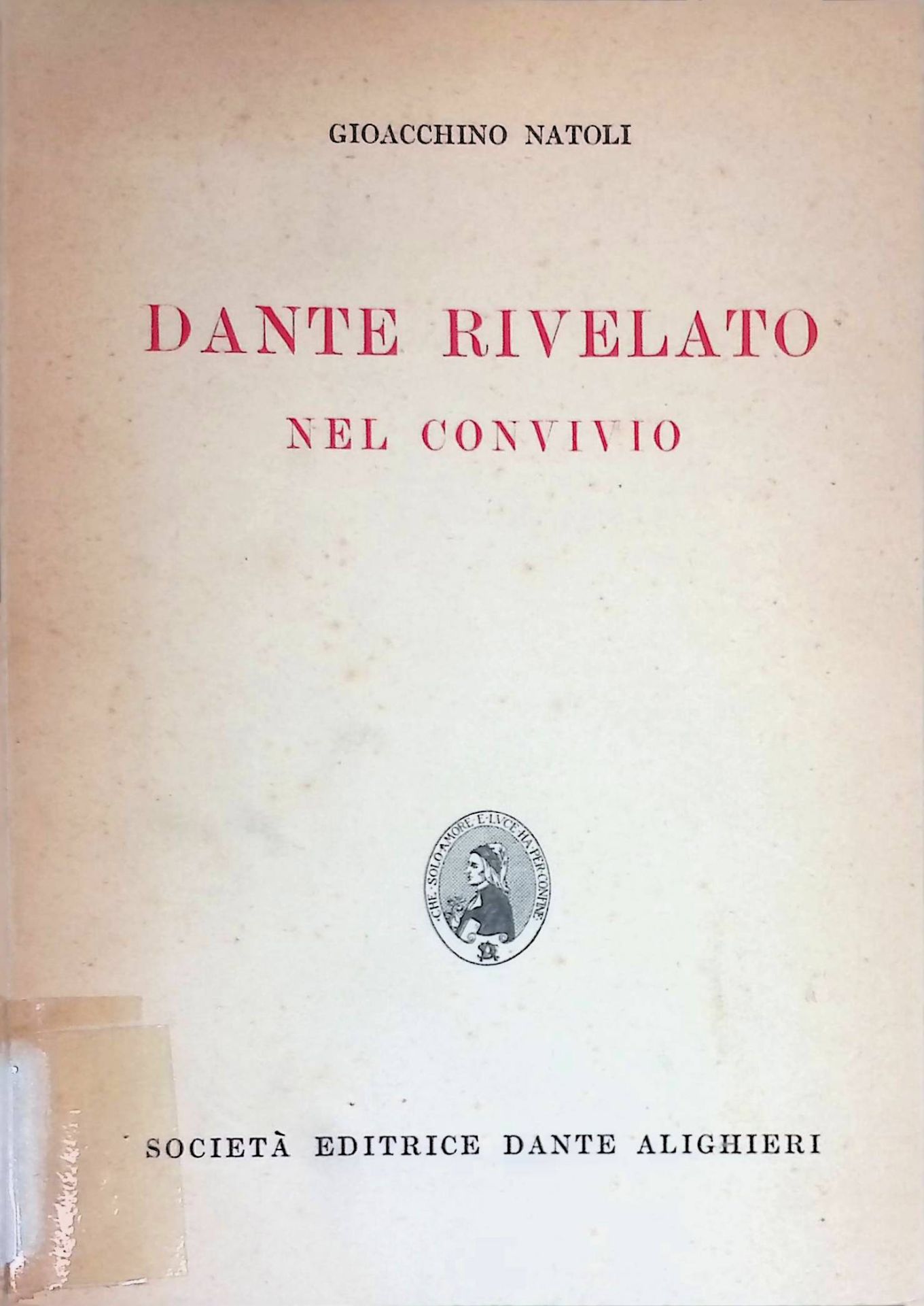 Dante Rivelato nel Convivio