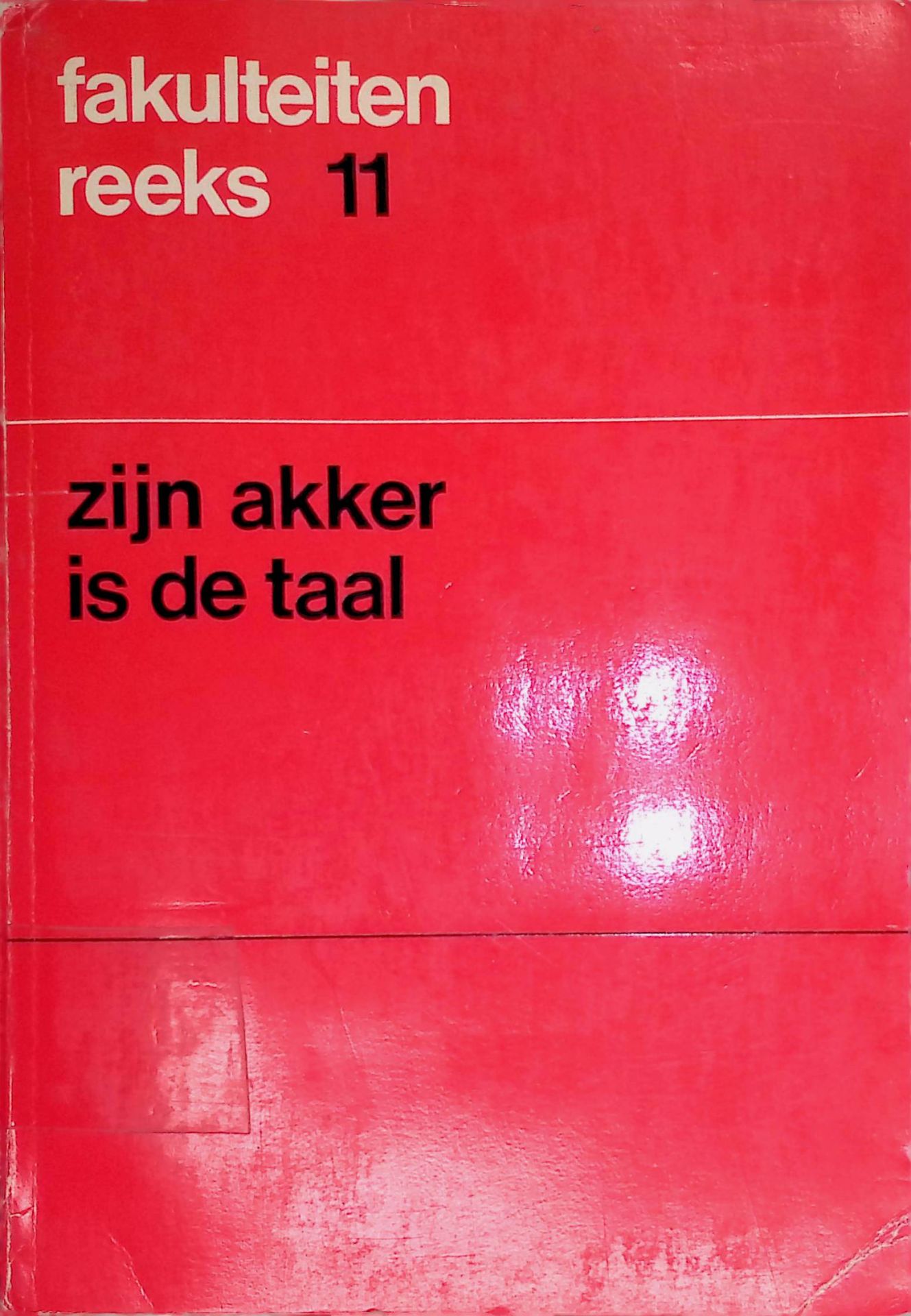 Zijn akker is de taal