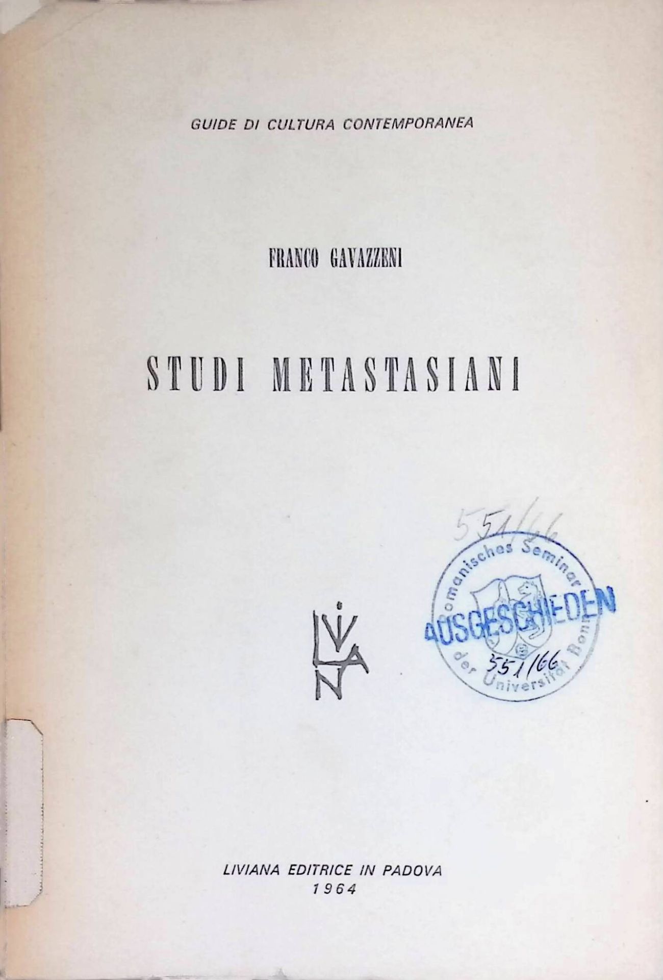 Studi Metastasiani