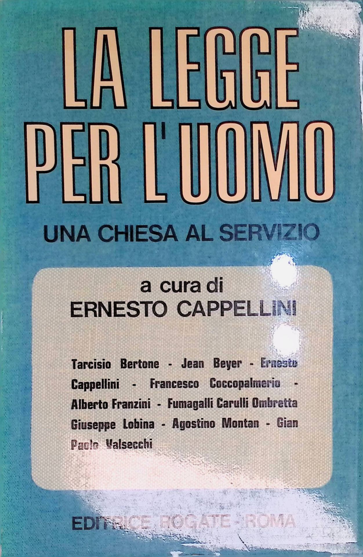 La Legge Per L'Uomo Una Chiesa al servizio