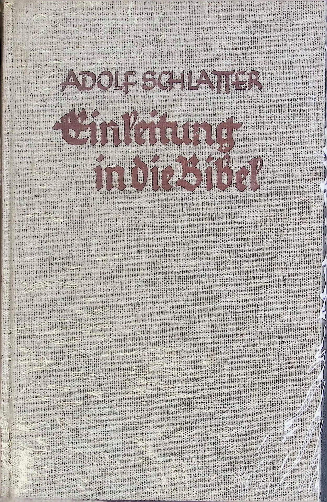 Einleitung in die Bibel