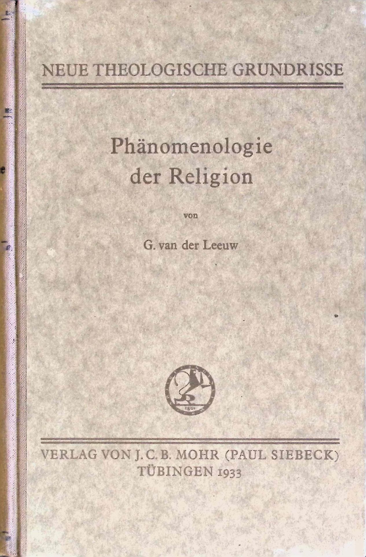 Phänomenologie der Religion
