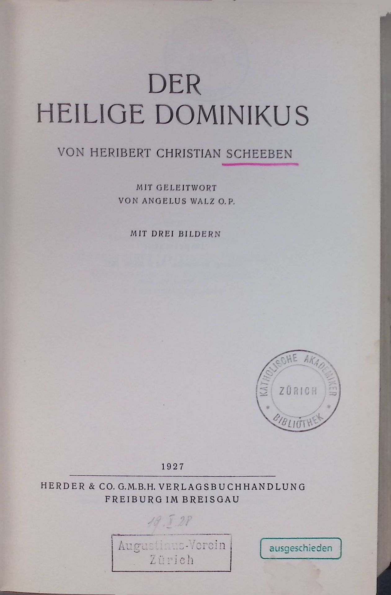 Der heilige Dominikus