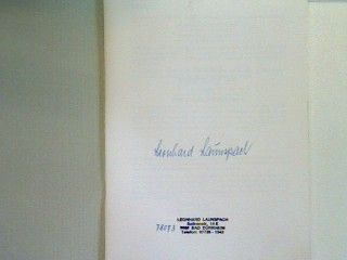 Heiteres und Besinnliches (SIGNIERTES EXEMPLAR)
