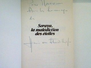 Soraya, la malédiction des étoiles (SIGNIERTES EXEMPLAR)