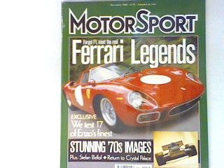 Forget F1, meet the real Ferrari Legends - Exclusive we test 17 of Enzo´s fines. - 11. Heft 2000 - Motor Sport