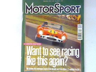 Want to see racing like this again. - 9. Heft 1998 - Motor Sport