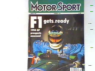 F1 gets ready 1994 GP prospects assessed. - 3. Heft 1994 - Motor Sport