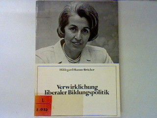 Verwirklichung liberarer Bildungspolitik