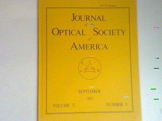 Nonlinear visual responses to flickering sinusoidal gratings - in: Number 9 :1981 - Journal of the Optical Society of America