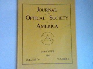 Mathematical description of the responses of simple cortical cells - in: Number 11 :1980 - Journal of the Optical Society of America