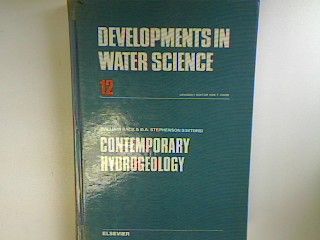 Contemporary Hydrogeology - The George Burke Maxey Memorial Volume