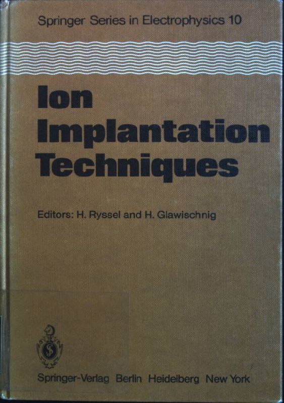Ion Implantation Techniques