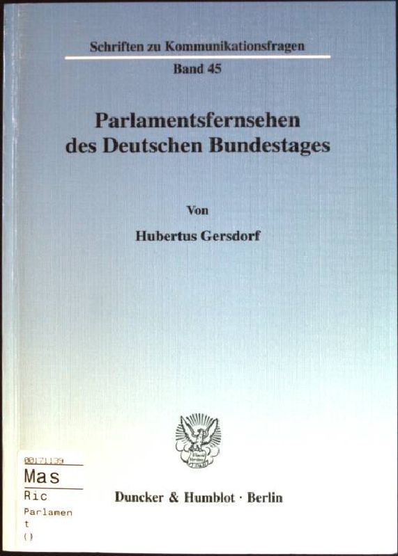 Parlamentsfernsehen des Deutschen Bundestages