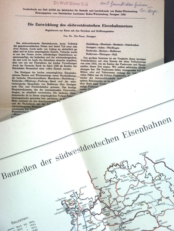 Die Entwicklung des südwestdeutschen Eisenbahnnetzes