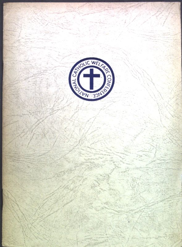 National Catholic Welfare Conference Washington, D.C.