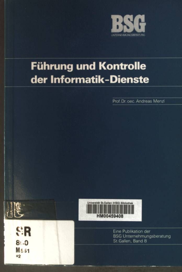 Führung und Kontrolle der Informatik-Dienste