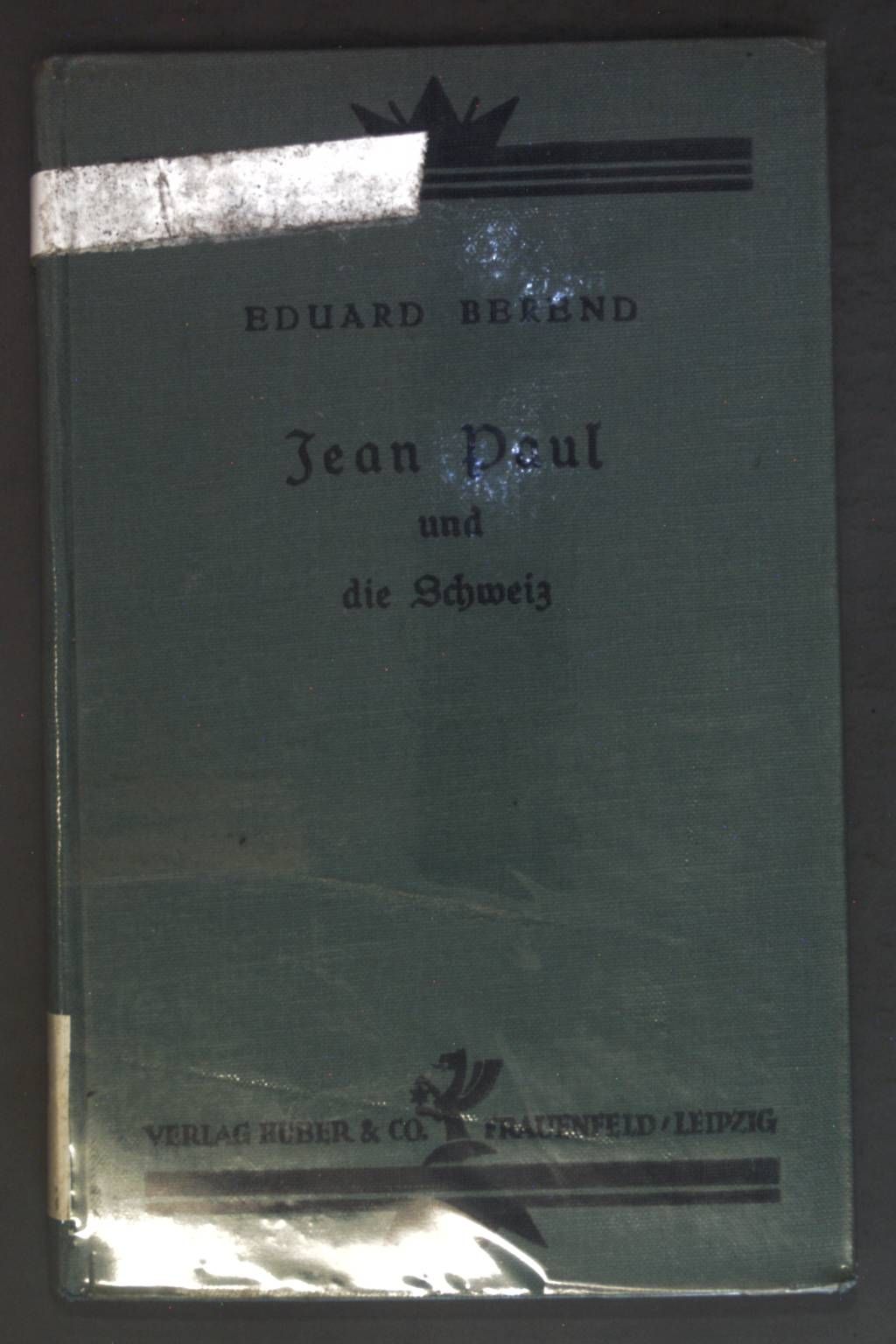 Jean Paul und die Schweiz