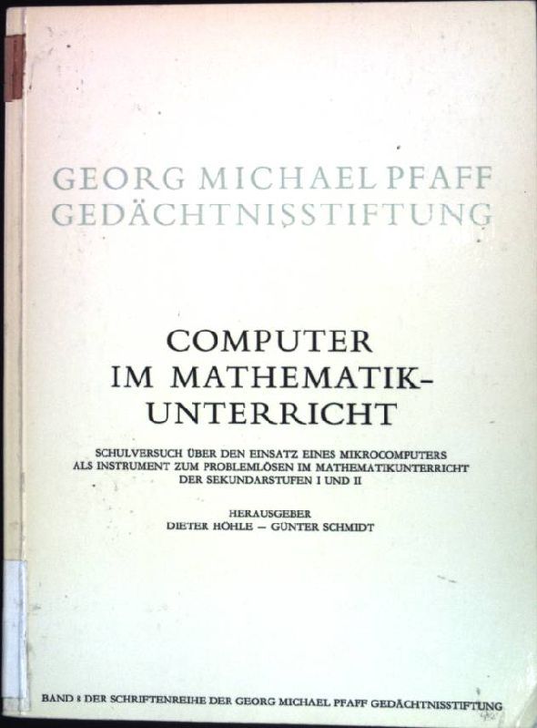 Computer im Mathematik-Unterricht