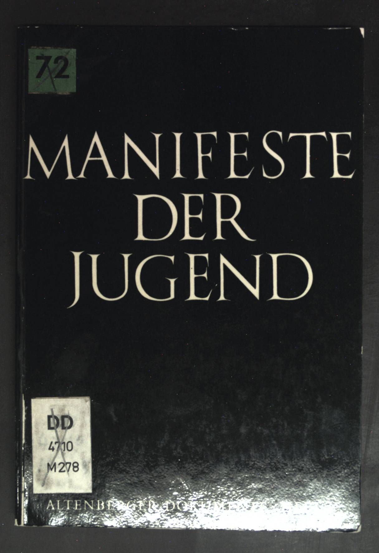 Manifeste der Jugend