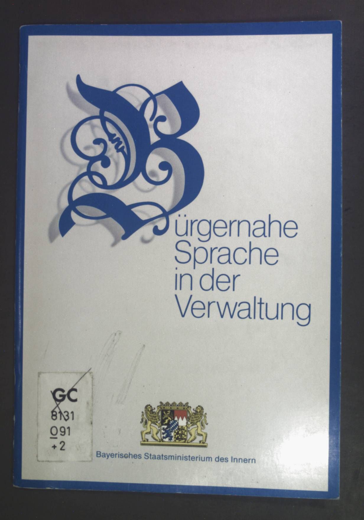 Bürgernahe Sprache in der Verwaltung