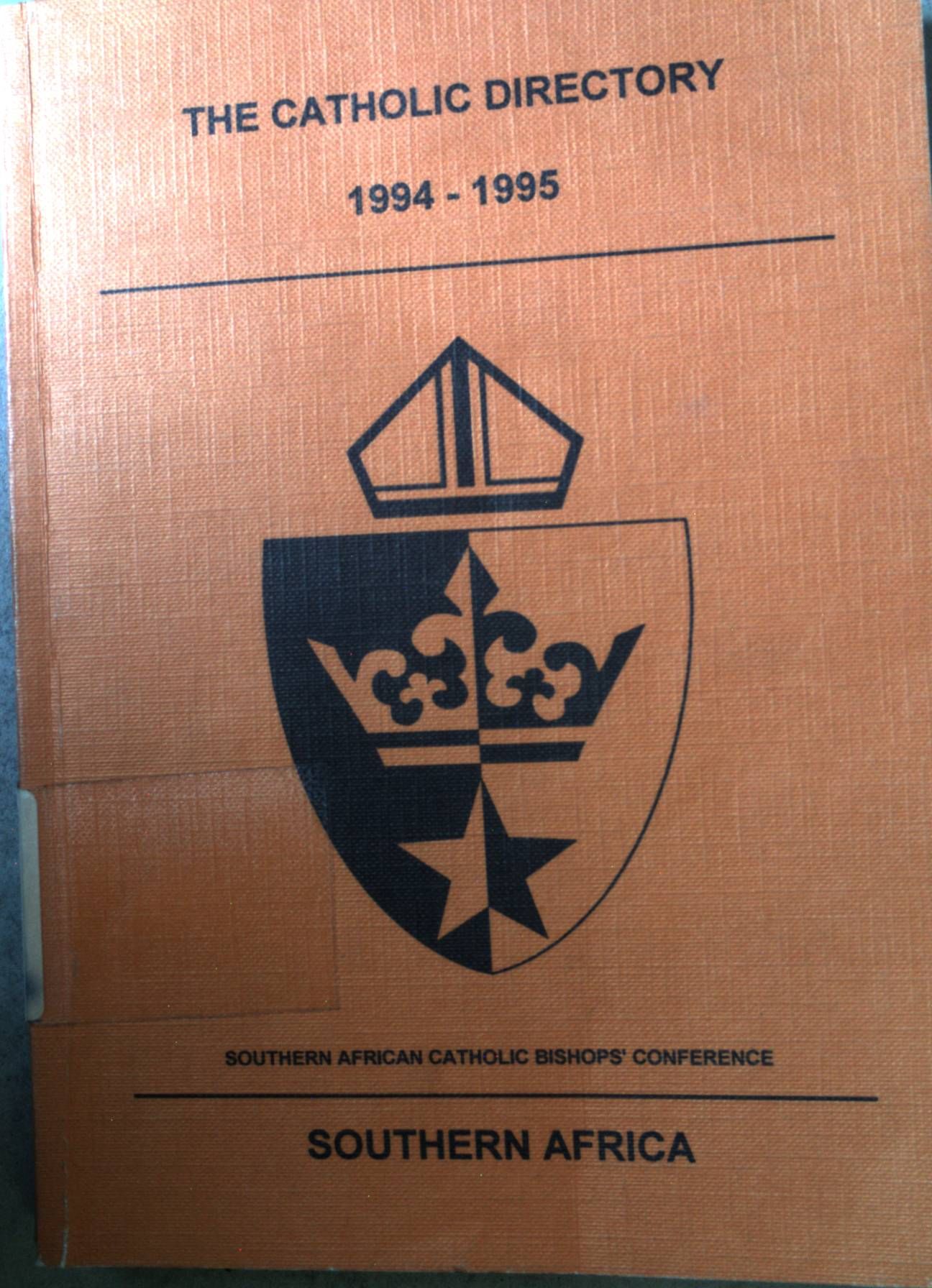 The Catholic Directory of Southern Africa 1994-1995