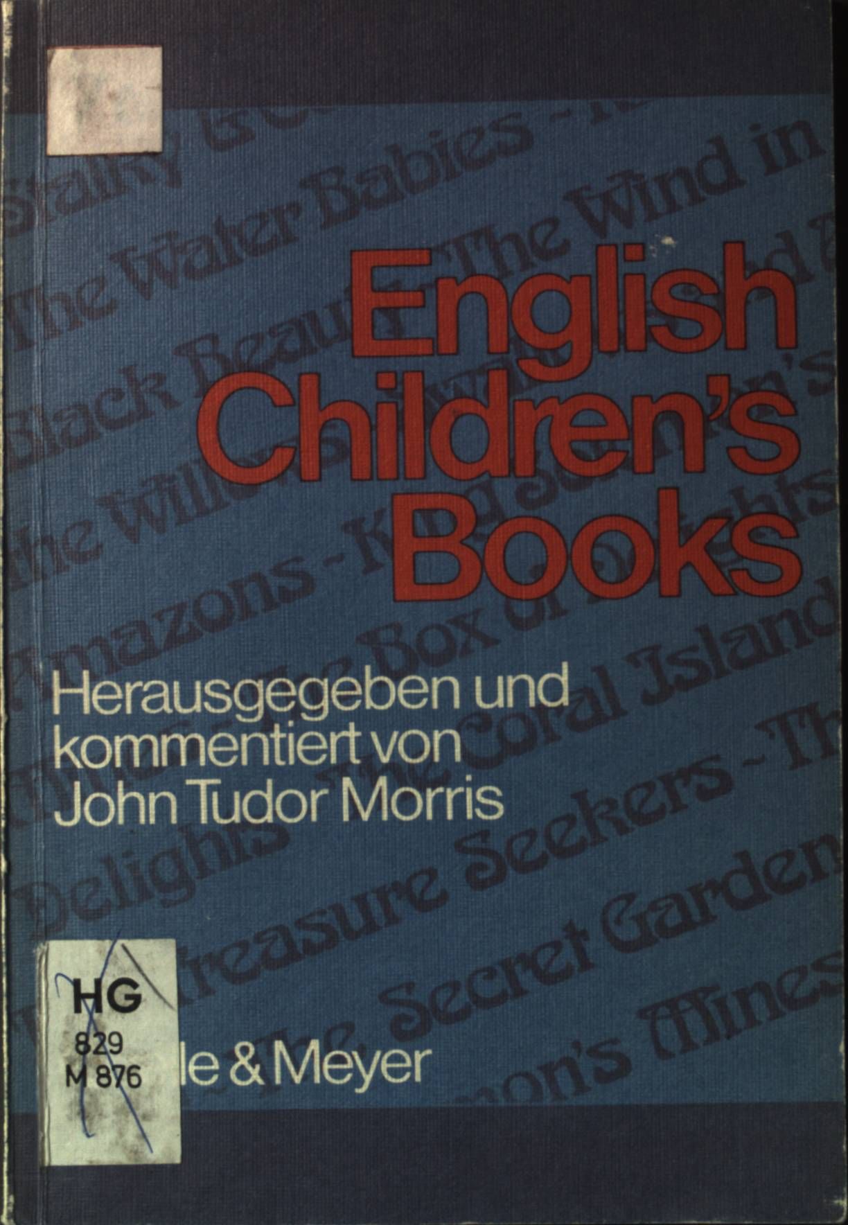 English children's books
