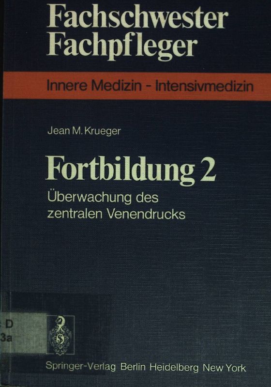 Fortbildung / 2. Überwachung des zentralen Venendrucks