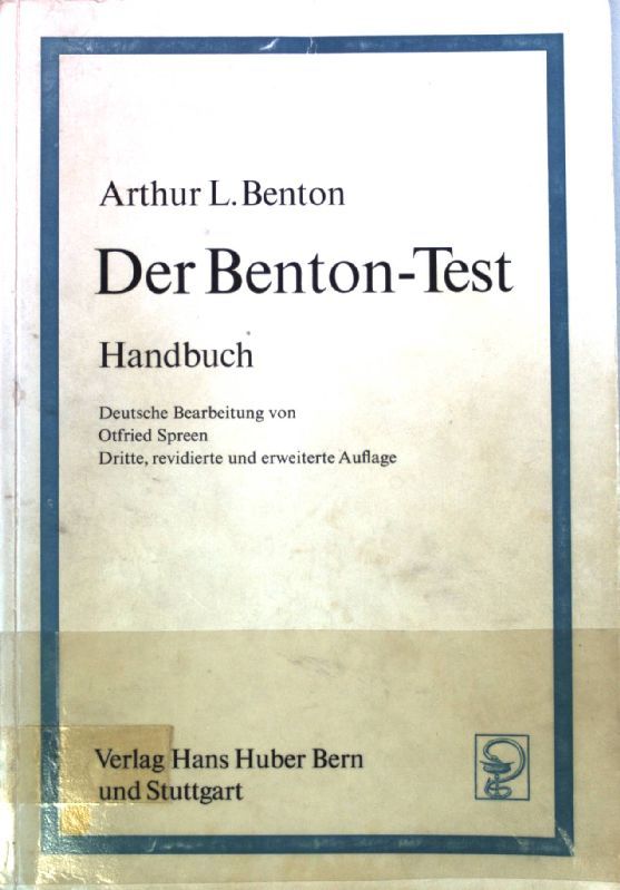 Der Benton-Test: Handbuch