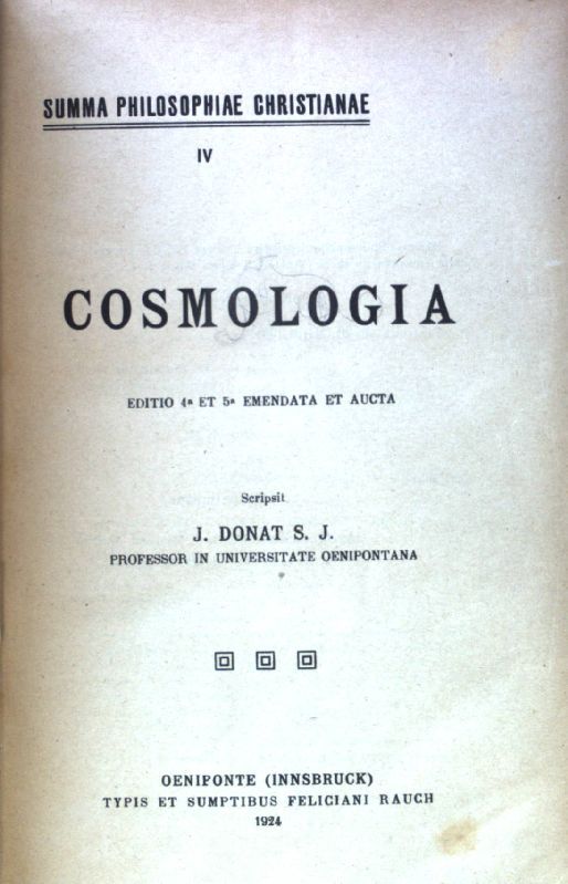 Cosmologia