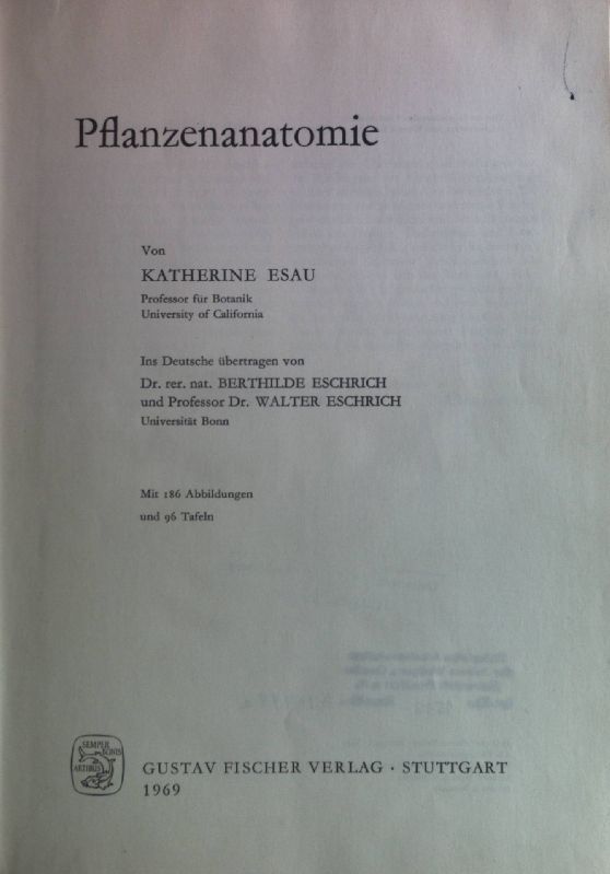 Pflanzenanatomie