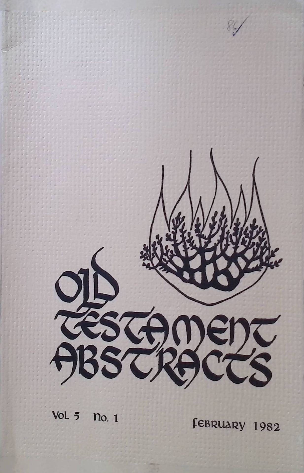 La parole visionnaire des prophètes - in : Old Testament Abstracts : Vol. 5, n. 1