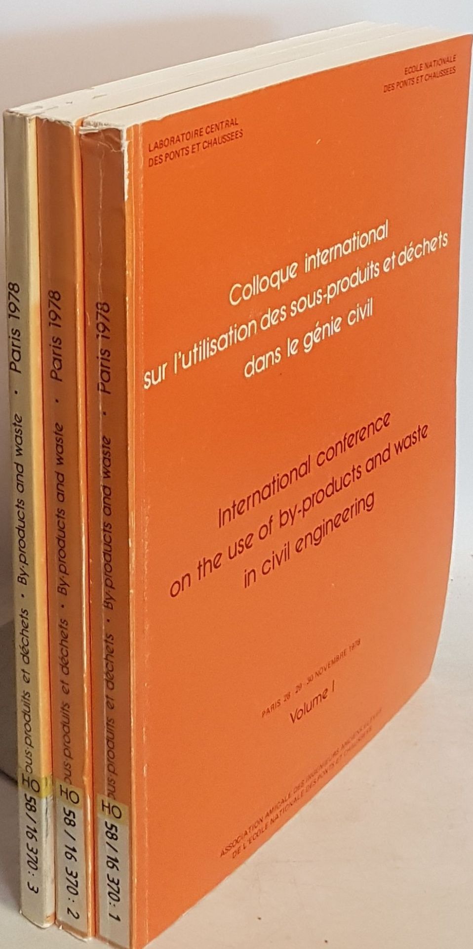Colloque international sur l'utilisation des sous produits et déchets dans le génie civil/ International conference on the use of by-products and waste in civil engineering (3 vols./ 3 Bände KOMPLETT)