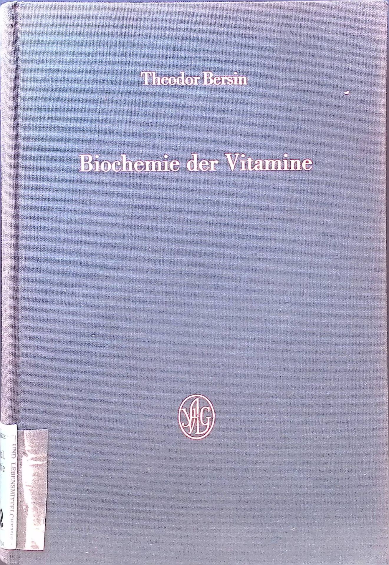 Biochemie der Vitamine