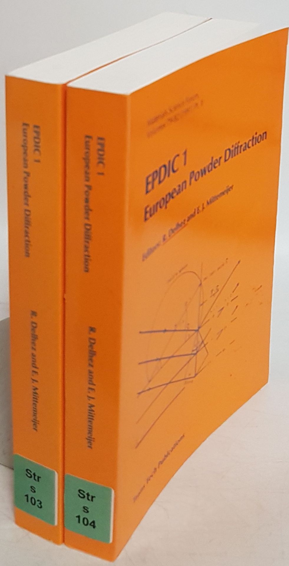 European Powder Diffraction: Epdic 1: Proceedings held March 14th - 16h, 1991 in Munich (2 vols./ 2 Bände KOMPLETT)