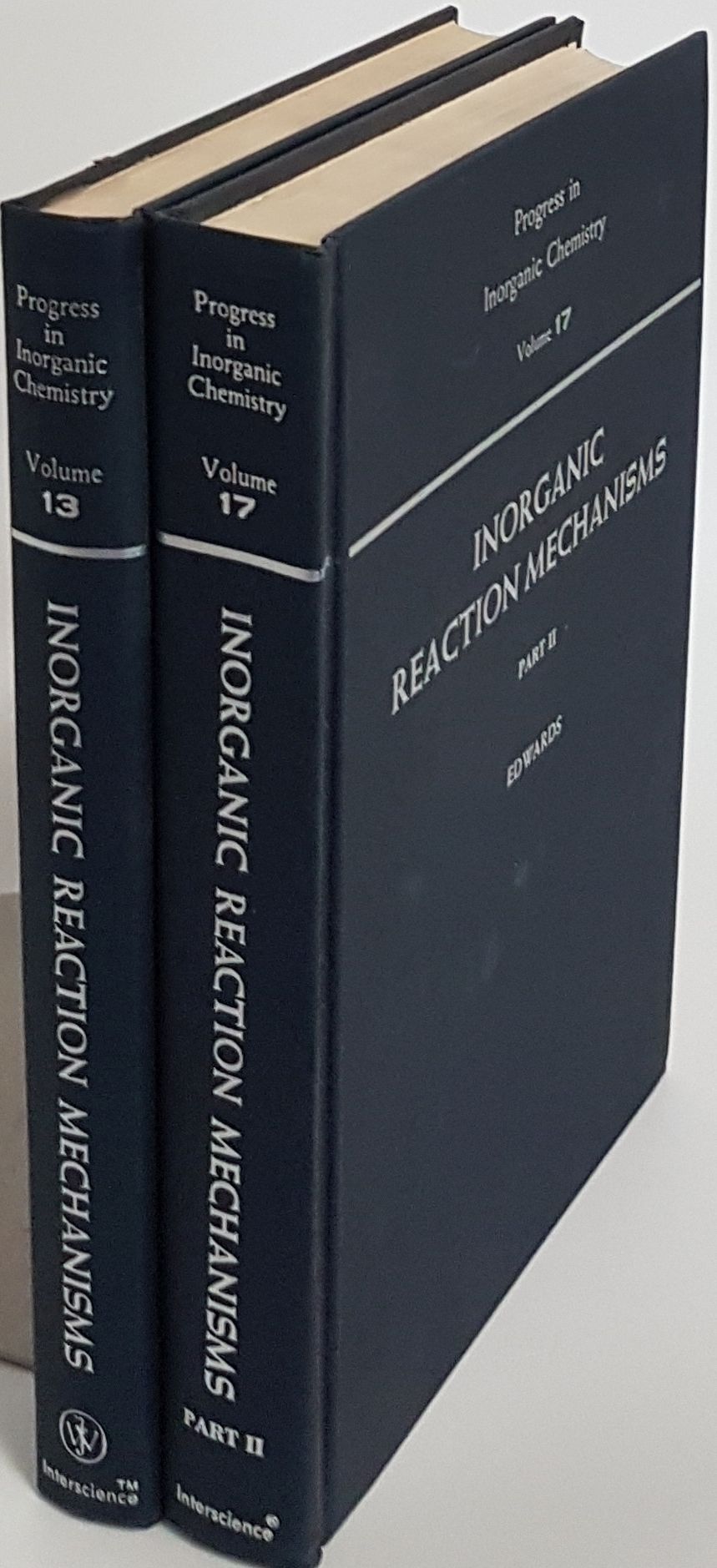 Inorganic Reaction Mechanisms (2 vols./ 2 Bände KOMPLETT)