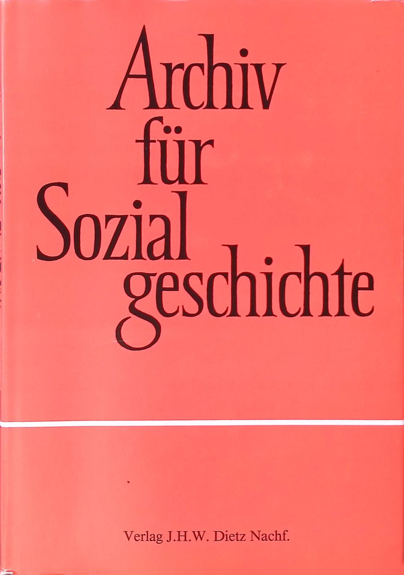 Massenkunst und Volkserziehung. Die Regulierung von Film und Kino im deutschen Kaiserreich. - in: Archiv für Sozialgeschichte - XLI. BAND 2001