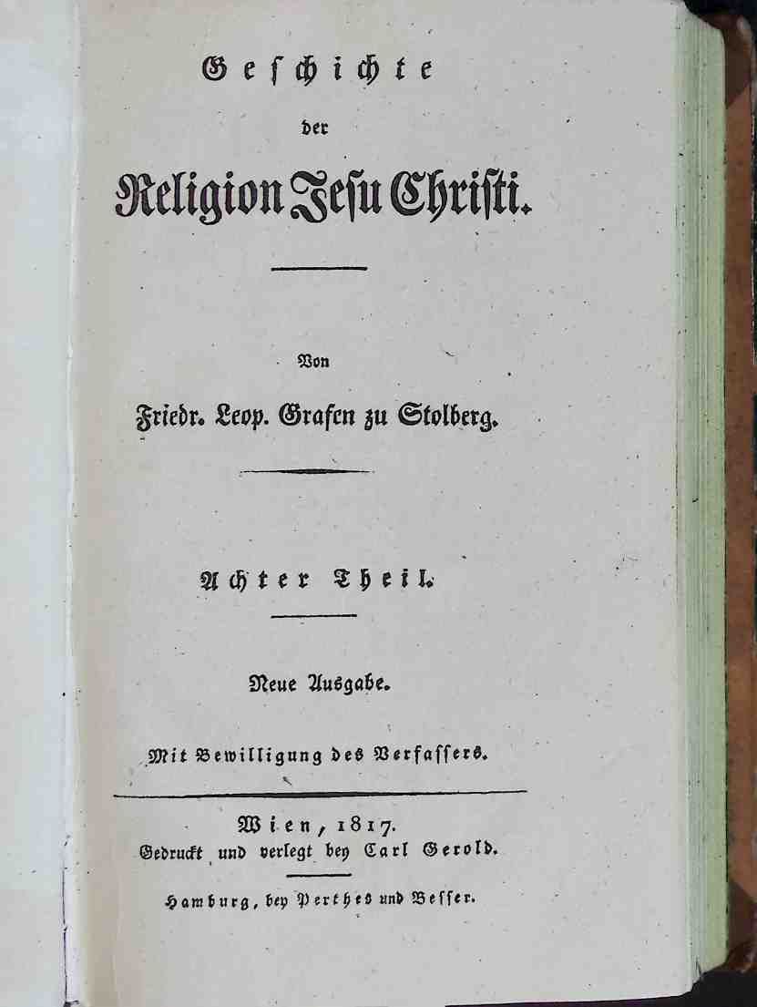 Geschichte der Religion Jesu Christi. Neue Ausgabe - 8. THEIL
