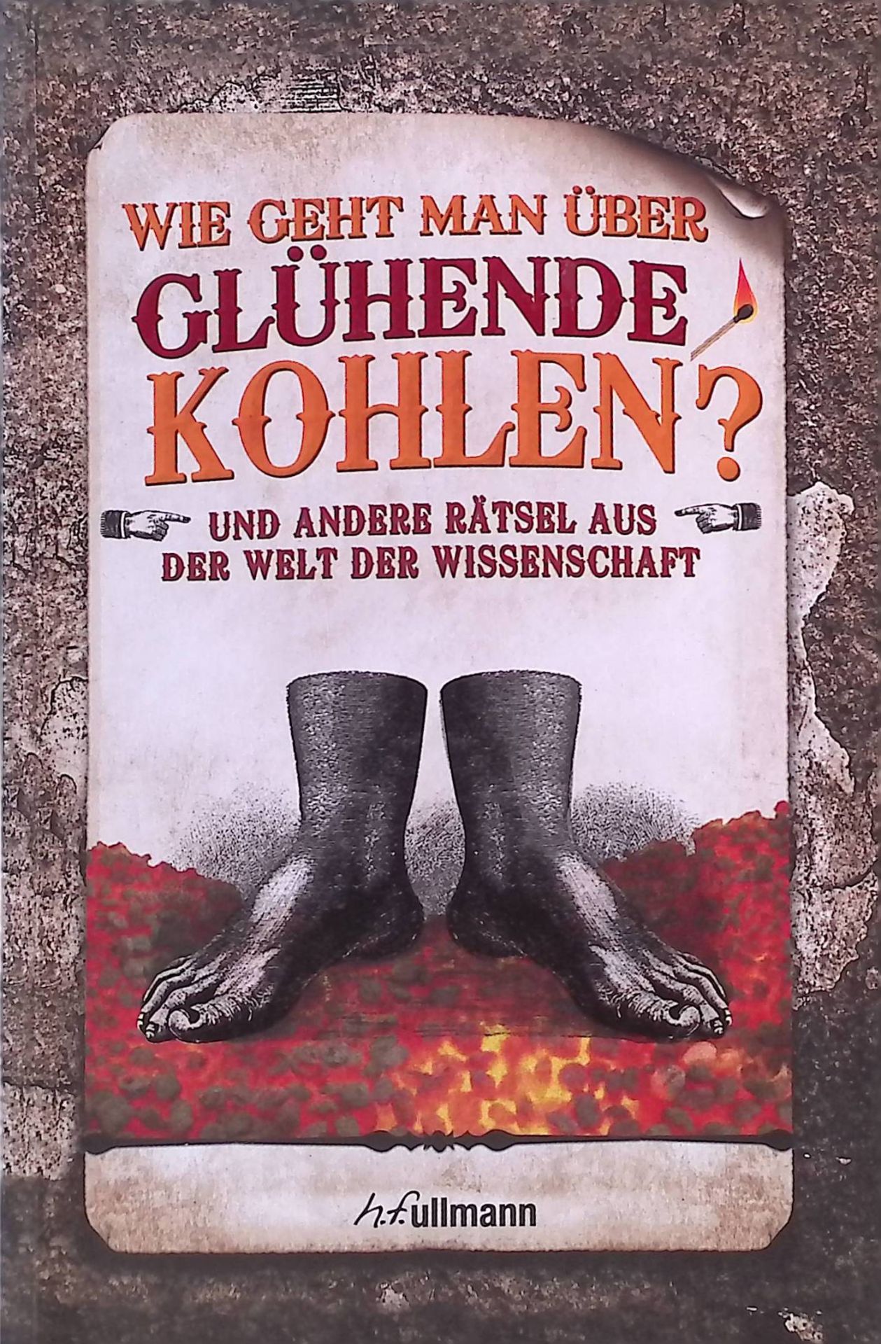 Wie geht man über glühende Kohlen? : und andere Rätsel aus der Welt der Wissenschaft