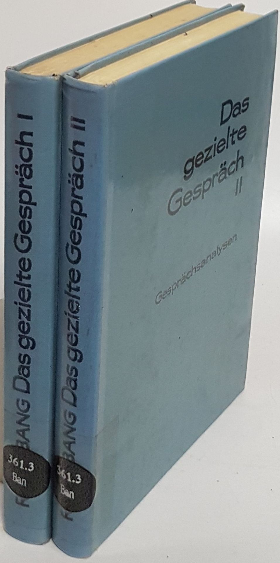 Das gezielte Gespräch (2 Bände KOMPLETT) - Bd.I: Gespräche als Lehr- und Heilmittel/ Bd.II: Gesprächsanalysen