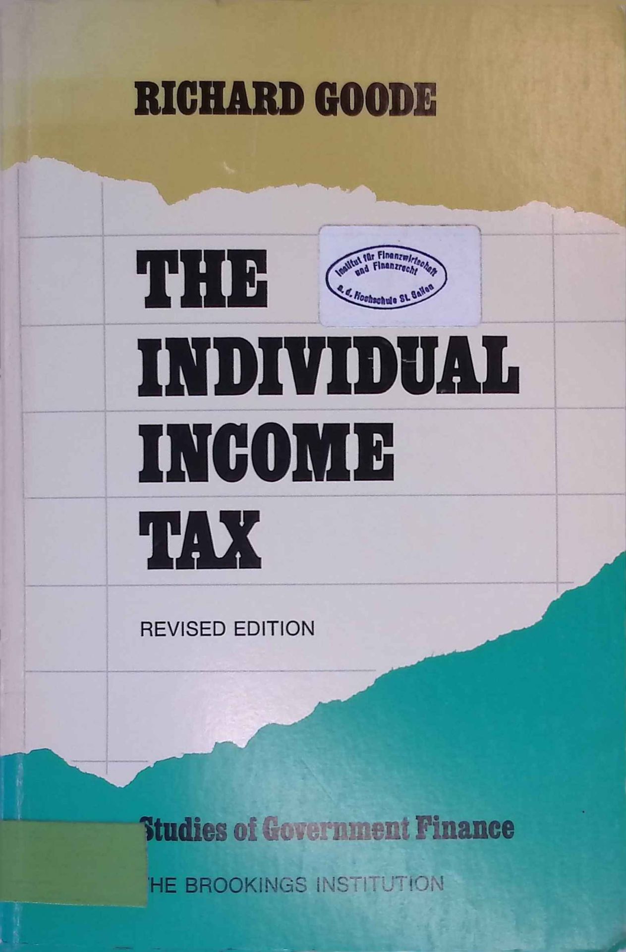 The Individual Income Tax