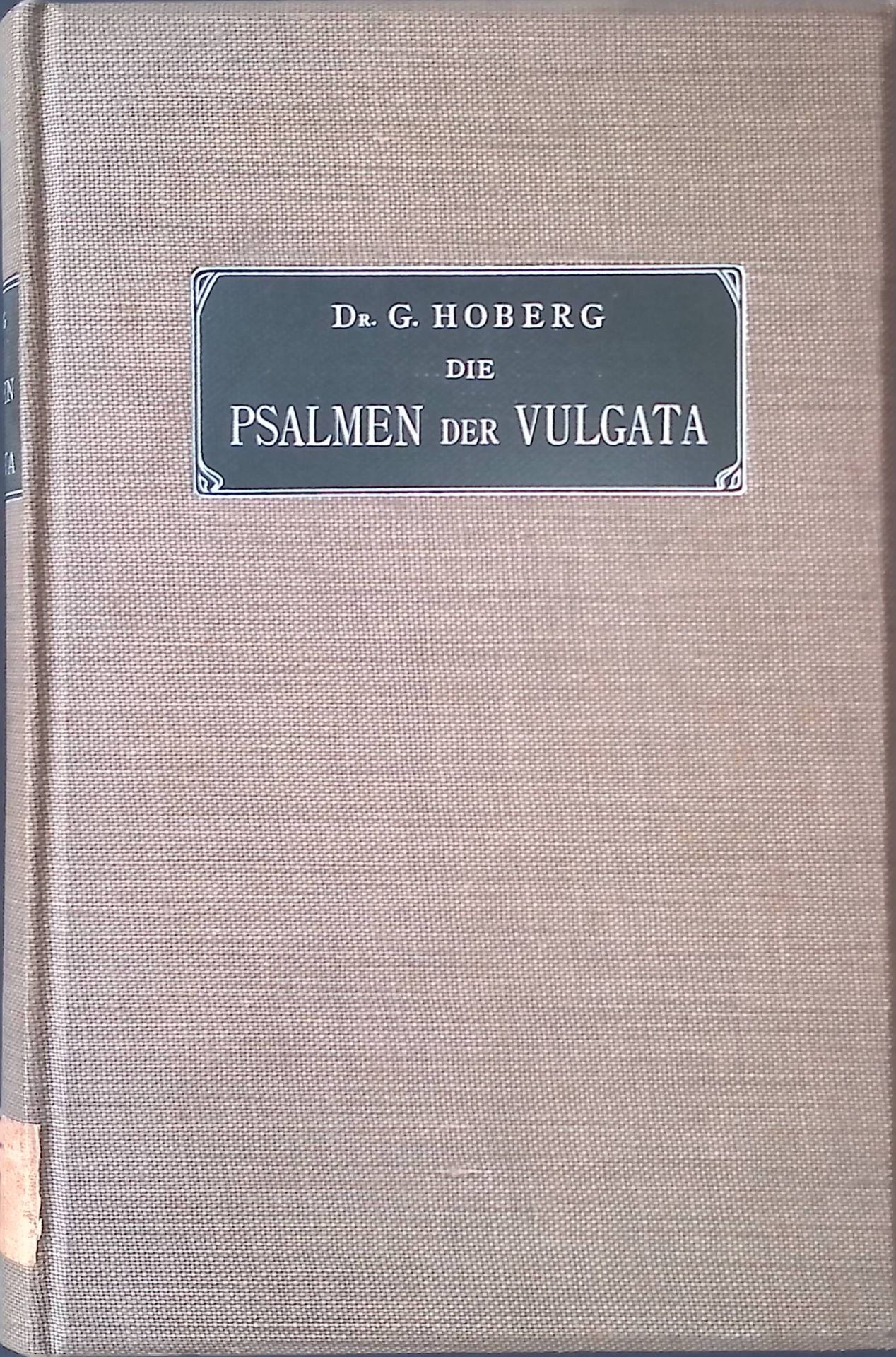 Die Psalmen der Vulgata