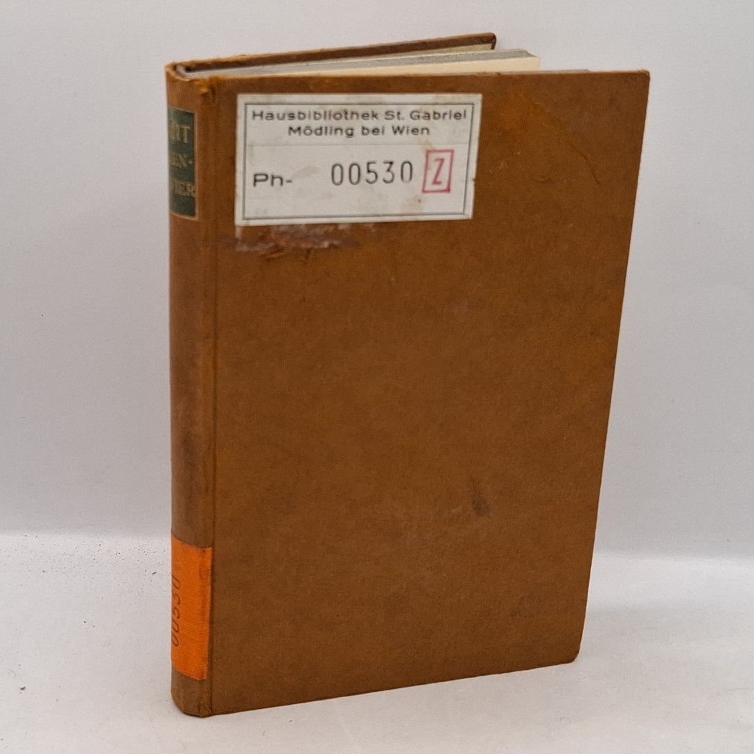Kant Laienbrevier : Eine Darstellung der Kantischen Welt- und Lebensanschauung für den ungelehrten Gebildeten aus Kant's Schriften, Briefen und mündlichen Äußerungen zusammengestellt