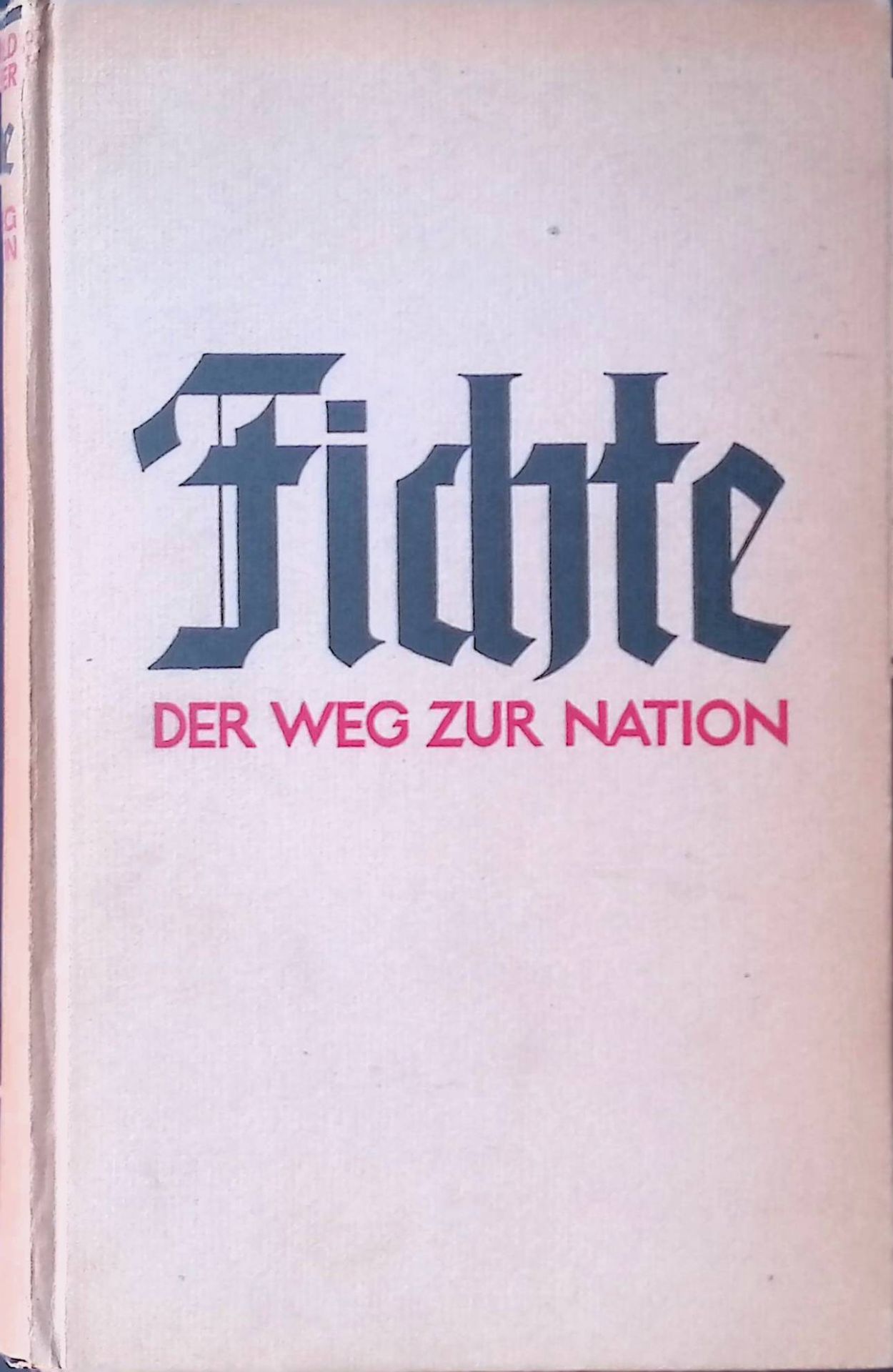 Fichte. Der Weg zur Nation
